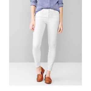 GAP White True Skinny 29 Jeans